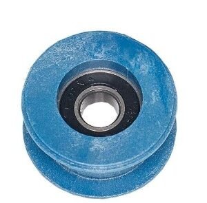 Polea de riel con ojal, repuesto T3