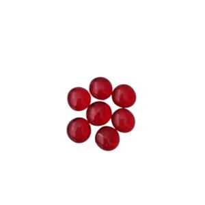 Gemas de vidrio Roja